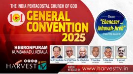 101ST IPC GENERAL CONVENTION 2025 – JANUARY 12 TO 19